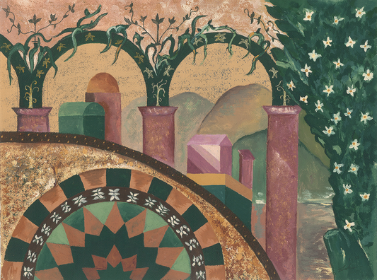 Echoes of Damascus: A Reimagining of Umayyad Mosque Art